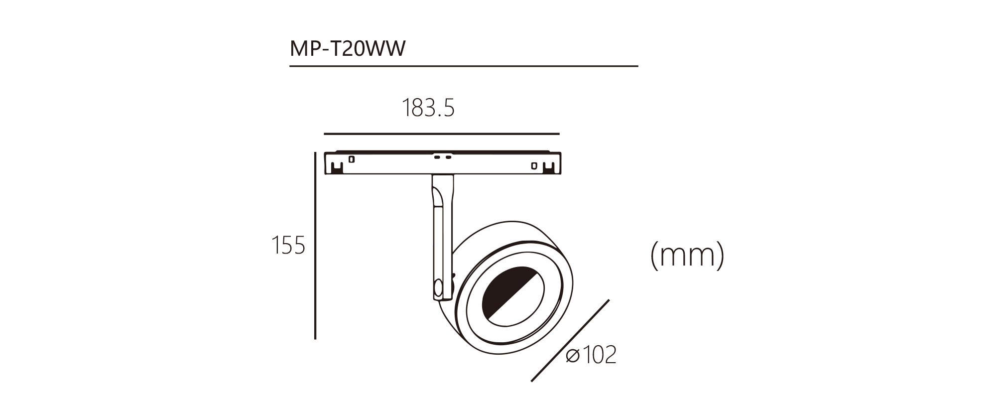 Hệ thống theo dõi Mpower Wallwasher DC48V